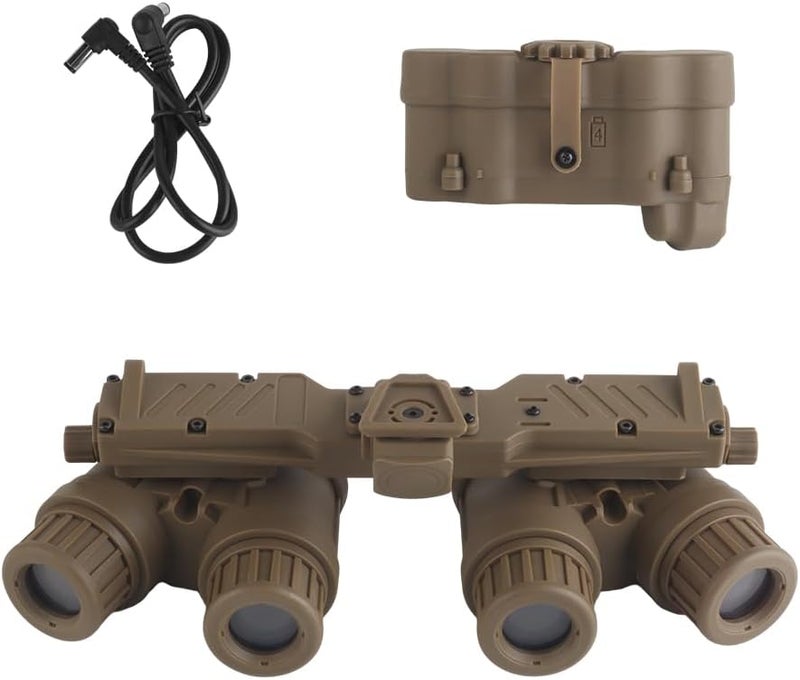 Hdlsina Airsoft Tactical GPNVG 18 Night Vision Goggles Dummy Binoculars No Function NVG Model for Tactical Decoration and Props - Image 2